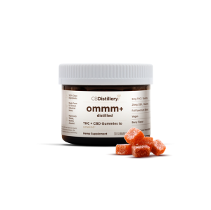 5mg THC and 25mg CBD Unwind Gummies